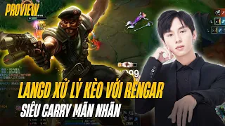 GANGPLANK TRONG TAY LANGD XỬ LÝ KÈO RENGAR VÀ GAME ĐẤU SIÊU CARRY MÃN NHÃN ĐỊNH NGHĨA CỦA LÀM HẾT