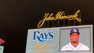 Red Sox&Rays ALDS Game 4 2021 Starting Lineups