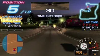 Ridge Racer 2 PSP played using my PS4