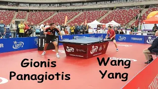 Gionis Panagiotis vs Wang Yang - two defenders 2019