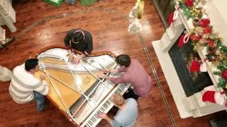 Angels We Have Heard on High (Christmas w/ 32 fingers and 8 thumbs) - The Piano Guys