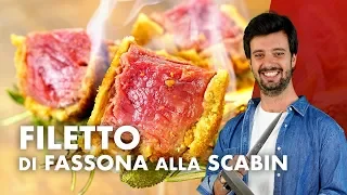 Filetto di Fassona alla Scabin: bellissimo e profumatissimo *CAPOLAVORO*