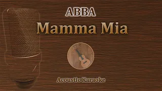 Mamma Mia - Abba (Acoustic Karaoke)