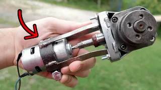 Powerful idea from Blender Motor and Broken Angle Grinder? - Brilliant Invention !!!