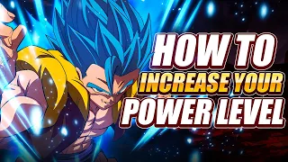 HOW TO INCREASE YOUR POWER LEVEL AND FARM ITEMS FASTER!!! | DBZ: Dokkan Battle