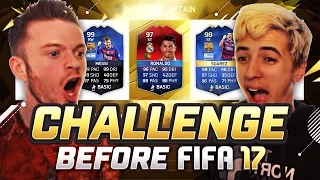 THE FINAL FUT DRAFT CHALLENGE BEFORE FIFA 17!!!!