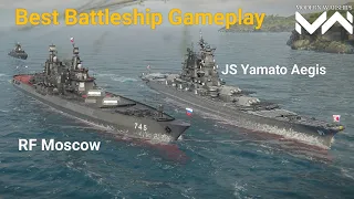 RF Moscow and JS Yamato Aegis in online - Modern Warships
