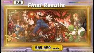 Super Smash Bros Ultimate Classic Mode Final Score (9.9) w/ Link