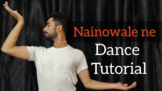 Dance Tutorial Nainowale ne | Raja Vyas Choreography | Neeti Mohan | Shahid Kapoor | Padmavat