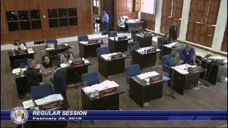 35th Guam Legislature Regular Session February 25, 2019 10am