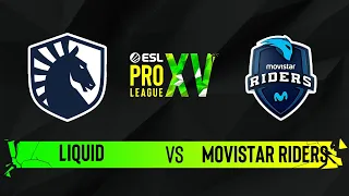 Liquid vs. Movistar Riders - Map 2 [Mirage] - ESL Pro League Season 15 - Group C