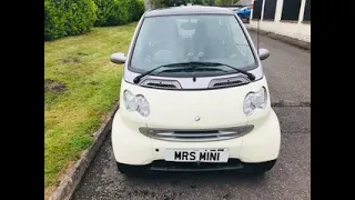 2007 Smart Coupe For Two Passion with just 36K miles & Loads of Service History