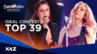 Eurovision 2021: Ideal Contest Top 39