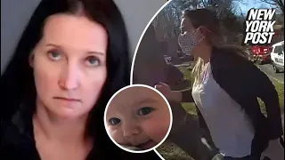 Heartbreaking moment mother runs to 4-month-old son who died at day care | New York Post