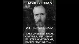 David Keenan (UK) OFF THE PAGE, Industrial culture, Noise music lecture. 2014