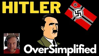 Recky reacts to: Hitler - OverSimplified (Part1&2)