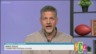 Former Pro-Football Player Mike Golic Tackles Diabetes