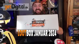 Unboxing: Lootbox von GetDigital.de mit Upgrade Januar 2024