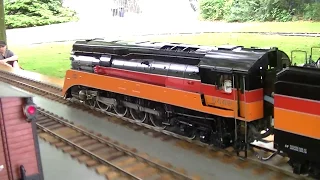 Running the Daylight Express with GS4 nr 4449 at the stormpolder 2017