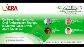 Controversies in practice: Oral Anticoagulant Therapy in Dialysis Patients with Atrial Fibrillation