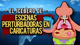 🧊 EL ICEBERG DE ESCENAS PERTURBADORAS EN CARICATURAS | Ft. @AcaEntreGeeks  & @PlayStar