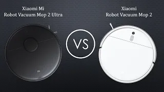 Robot Vacuum Cleaner Showdown - Xiaomi Mi Robot Vacuum Mop 2 Ultra vs Xiaomi Robot Vacuum Mop 2