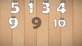 "Crying Numbers Coloring Fun - Wrong Wooden Slots Game for Kids & Toddlers #kids #counting #diy