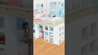 Ikea Kallax Bed In The Sims? │ Sims 4  │ No CC │ Build Tips