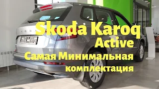 Skoda Karoq Active в Самой Минимальной Комплектации без Доп Оборудования Что он из Себя Представляет