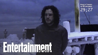 The Cast of HBO's Game of Thrones Attempts to Explain the Show in 30 Seconds | Entertainment Weekly