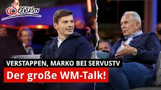 Verstappen & Marko: Der ServusTV-Talk mit den F1-Weltmeistern 2021 | Interview nach GP Abu Dhabi