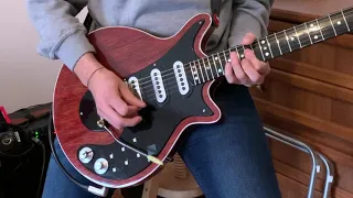 We Will Rock You solo - one take using AmpliTube 5