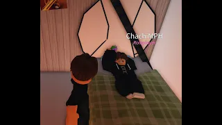 Logan losses his first tooth he fell of  a zipline bloxburg roblox rp