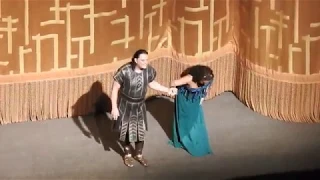 Curtain Call in Aida with Anita Rachvelishvili, Aleksandrs Antonenko, Anna Netrebko 10.11.18