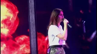 Lana Del Rey - Born To Die & meeting fans (Live in Antwerp, Belgium -  LA to the Moon Tour) HD