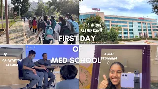 My first day at Medical College!! | AIIMS Rishikesh | MBBS | Venom Vixen💜