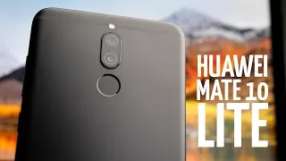 Обзор Huawei Mate 10 Lite. Смартфон с 4 камерами!