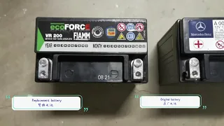 2014 Mercedes Benz B200 auxiliary battery location and replacement(2014奔驰B200备用电池位置以及更换)