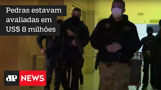 Polícia recupera carga de rubis avaliada em R$ 30 milhões em SP