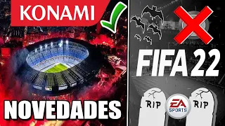 KONAMI CONFIRMA ESTA NOVEDAD PARA PES 2022 Y GOLPEA A EA SPORTS.