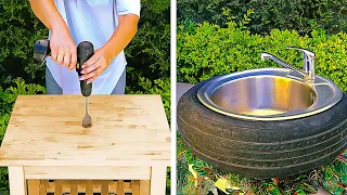 Cool Backyard crafts to make this Space Modern and comfortable