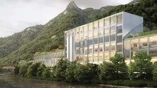 MVRDV's proposal to build S.Pellegrino's new home