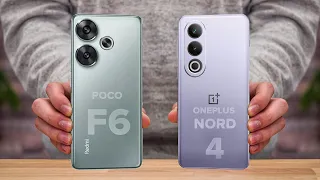 Poco F6 Vs OnePlus Nord 4 | Full Comparison ⚡ Which one is Best?