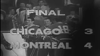 1968 Playoffs Chicago vs Montreal, Lemaire scores OT winner
