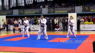 European Championships 2014, Team Kata - Russia (Kata + Bunkai)