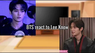 BTS react to Lee Know AU DESCRIPTION