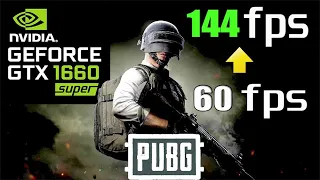 BEST GRAPHCIS SETTINGS FOR PUBG PC with GTX1660 SUPER - 1080P RESOLUTION