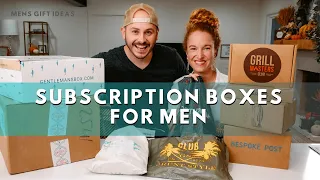 10 Subscription Boxes for Men - Our Largest Men's Box Haul