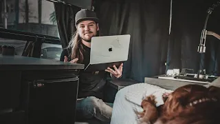 How I Work as a Digital Nomad | Living in a Van