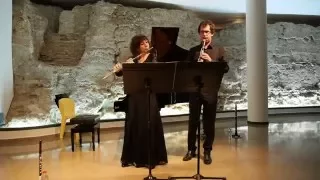 A. Jolivet - Sonatine pour flûte et clarinette - I, II